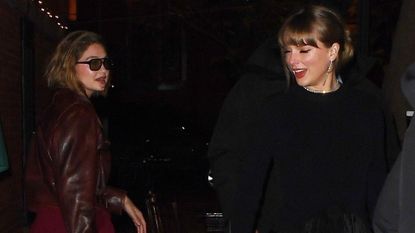 Taylor Swift and Gigi Hadid going to dinner in New York City 