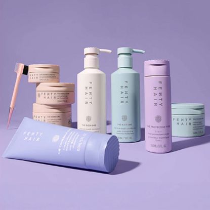 A collection of Fenty Beauty products available at Sephora