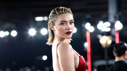 Florence Pugh attends the 2022 Fashion Awards