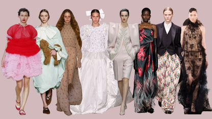 Rococo fashion: Runway looks 