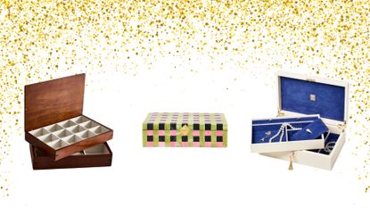 Zara, Oliver Bonas, Aspinal jewellery boxes 