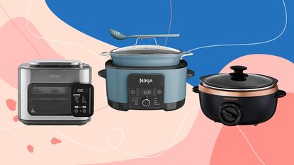 Best slow cookers on Ideal Home style background