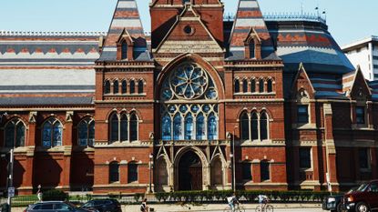 Memorial Hall on the Harvard University campus