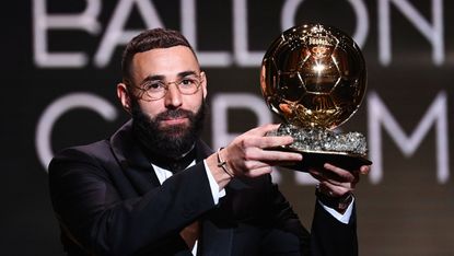 Karim Benzema won the Ballon d’Or after a sensational season for Real Madrid 