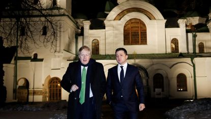 Johnson and Zelenskyy in Kyiv