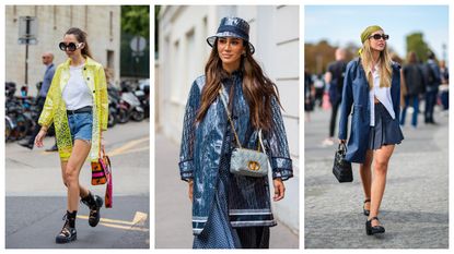 women wearing rain jackets 