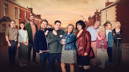 Bryn (ROB BRYDON), Gwen (MELANIE WALTERS), Jason (ROBERT WILFORT), Smithy (JAMES CORDEN), Gavin (MATHEW HORNE), Stacey (JOANNA PAGE), Nessa (RUTH JONES), Mick (LARRY LAMB), Pam (ALISON STEADMAN), Peter (ADRIAN SCARBOROUGH), Dawn (JULIA DAVIS)