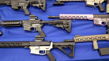 Illegal and ghost guns on display in New York City in 2023