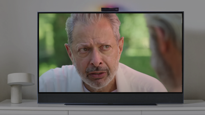 Sky Glass showing Netflix&#039;s Kaos with Jeff Goldblum as Zeus