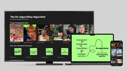 Channel 4 app – un-algorithmy algorithm