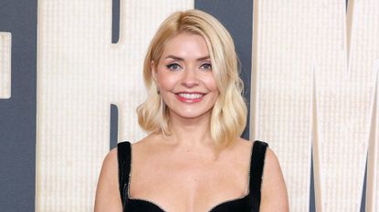 Holly Willoughby at the Better Man film premiere on November 27, 2024 in London