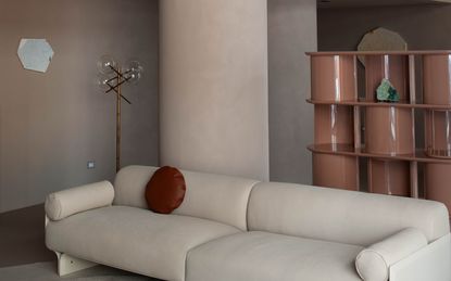 Milan Design Week Gallotti &amp; Radice white sofa