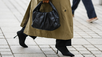 Dune suede boots street style