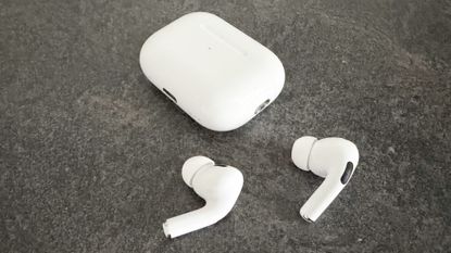 Apple AirPods Pro 2 and charging case