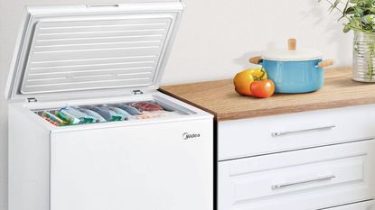 midea chest freezer