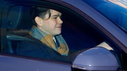 Samuel Chatto arrives at the Christmas Lunch for members of the Royal Family hosted by King Charles III at Buckingham Palace