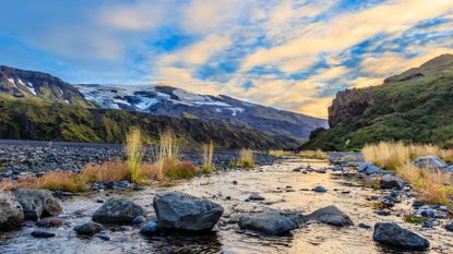 River Krossá in Thórsmörk, Iceland