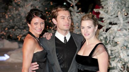 Cameron Diaz, Jude Law and Kate Winslet attend the premiere of &#039;The Holiday&#039;