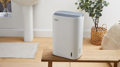 VonHaus dehumidifier placed in living area