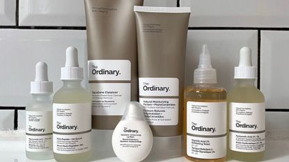 a line up of the best the ordinary products