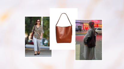 Katie Holmes s Favorite Madewell Tote Bag Is Majorly on Sale for Black Friday Marie Claire