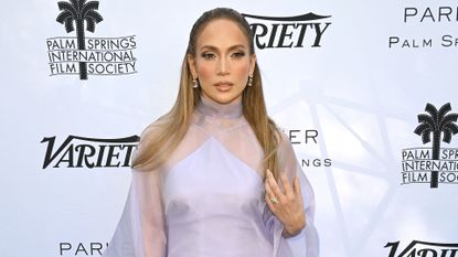 Jennifer Lopez attends the Variety&#039;s 10 Directors To Watch and Creative Impact Awards at the Palm Springs International Film Festival 2025 at The Parker Palm Springs on January 04, 2025 in Palm Springs, California