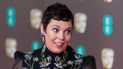 Olivia Colman at the Bafta Film Awards 2020