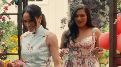 Meghan Markle and Mindy Kaling film Meghan&#039;s new Netflix lifestyle cooking series