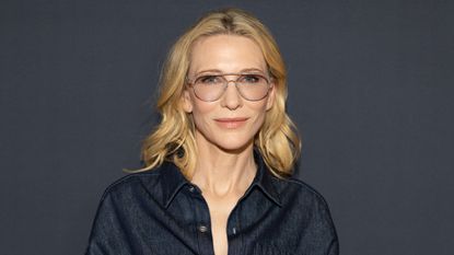 Cate Blanchett attends the Kering Women in Motion Photocall at the 77th annual Cannes Film Festival at Majestic Hotel on May 20, 2024 in Cannes, France