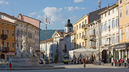 Piazza Vittoria in Gorizia, Italy