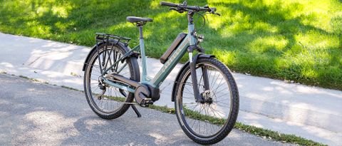 Gazelle Medeo T9 City e-bike in a park