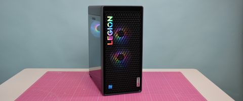 Lenovo Legion 5i Gaming PC resting on a desk