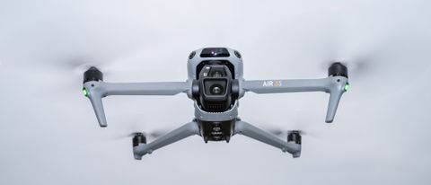 DJI Air 3S in flight.