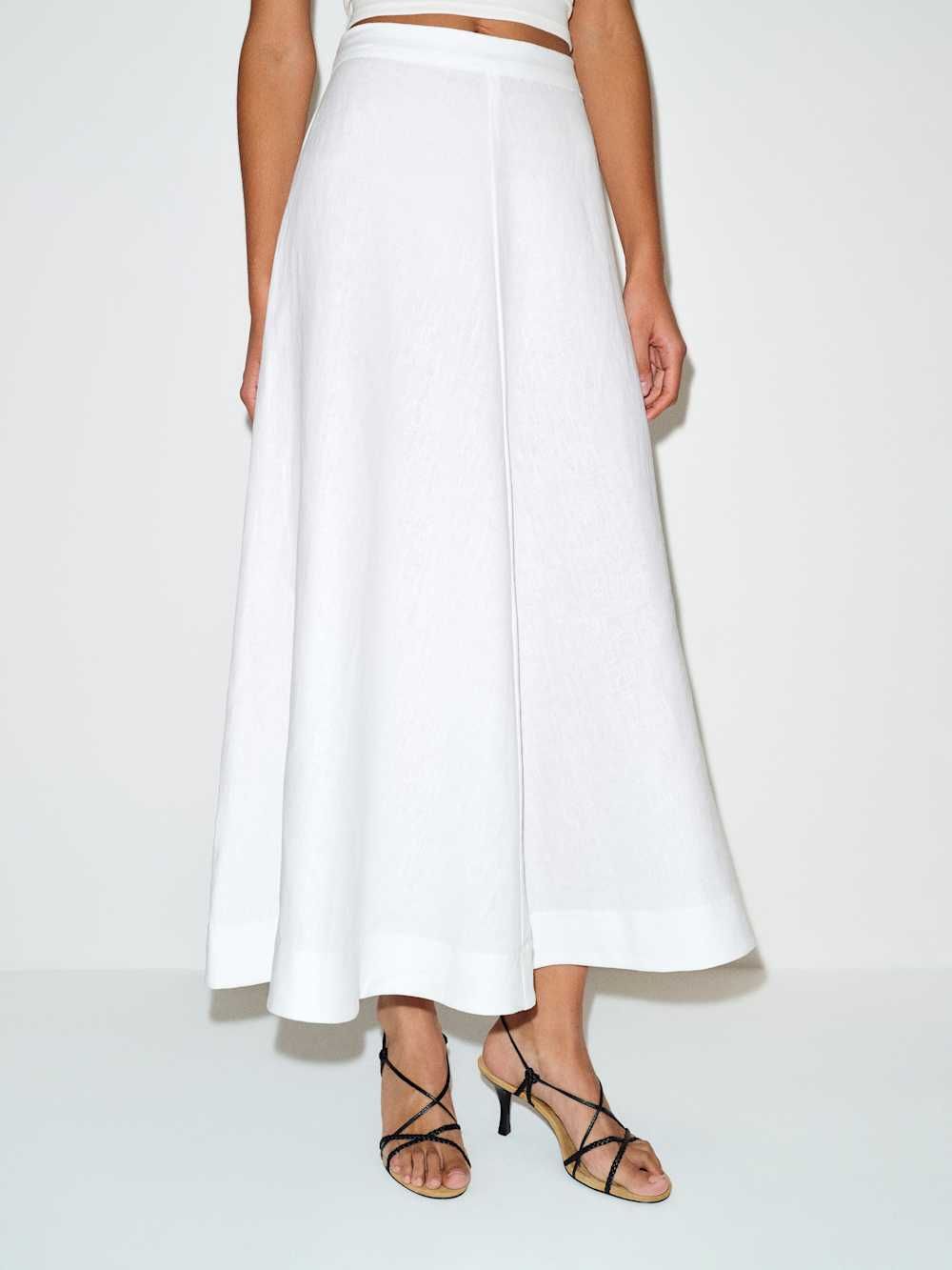 Peony Linen Skirt