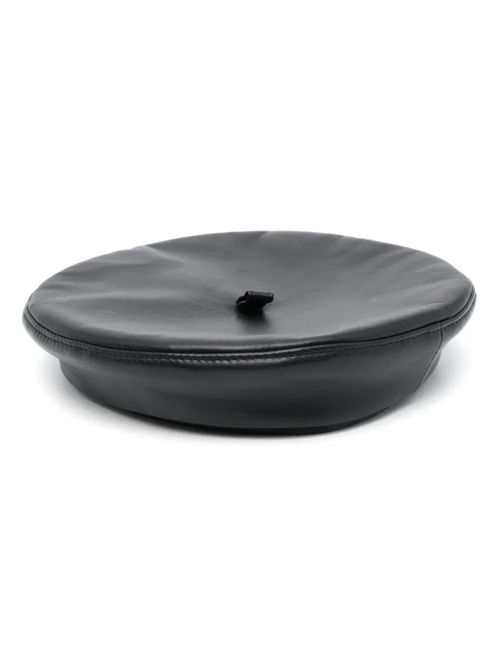 Ruslan Baginskiy Smooth-Grain Leather Beret | L