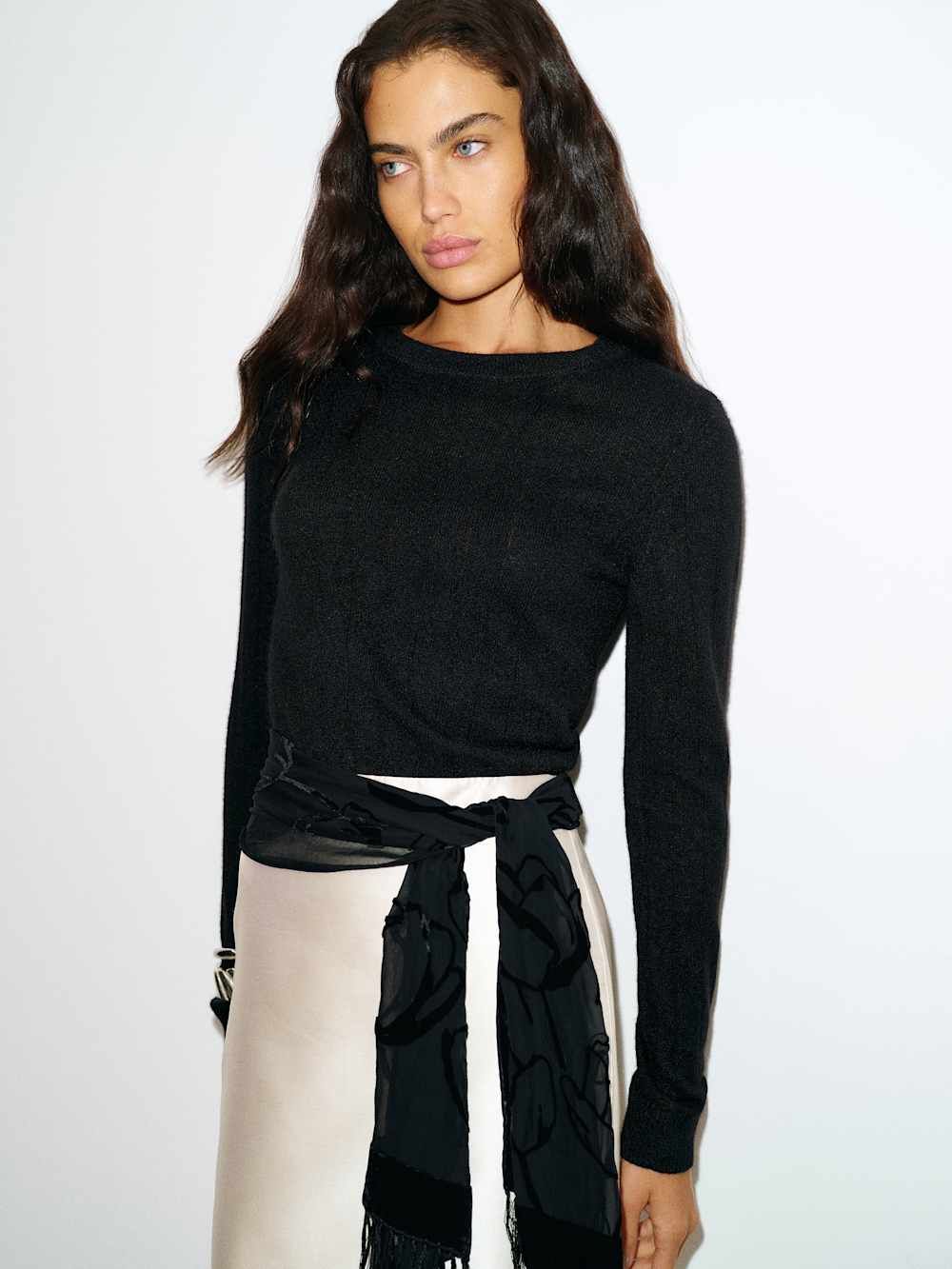 Lian Cashmere Crew Sweater