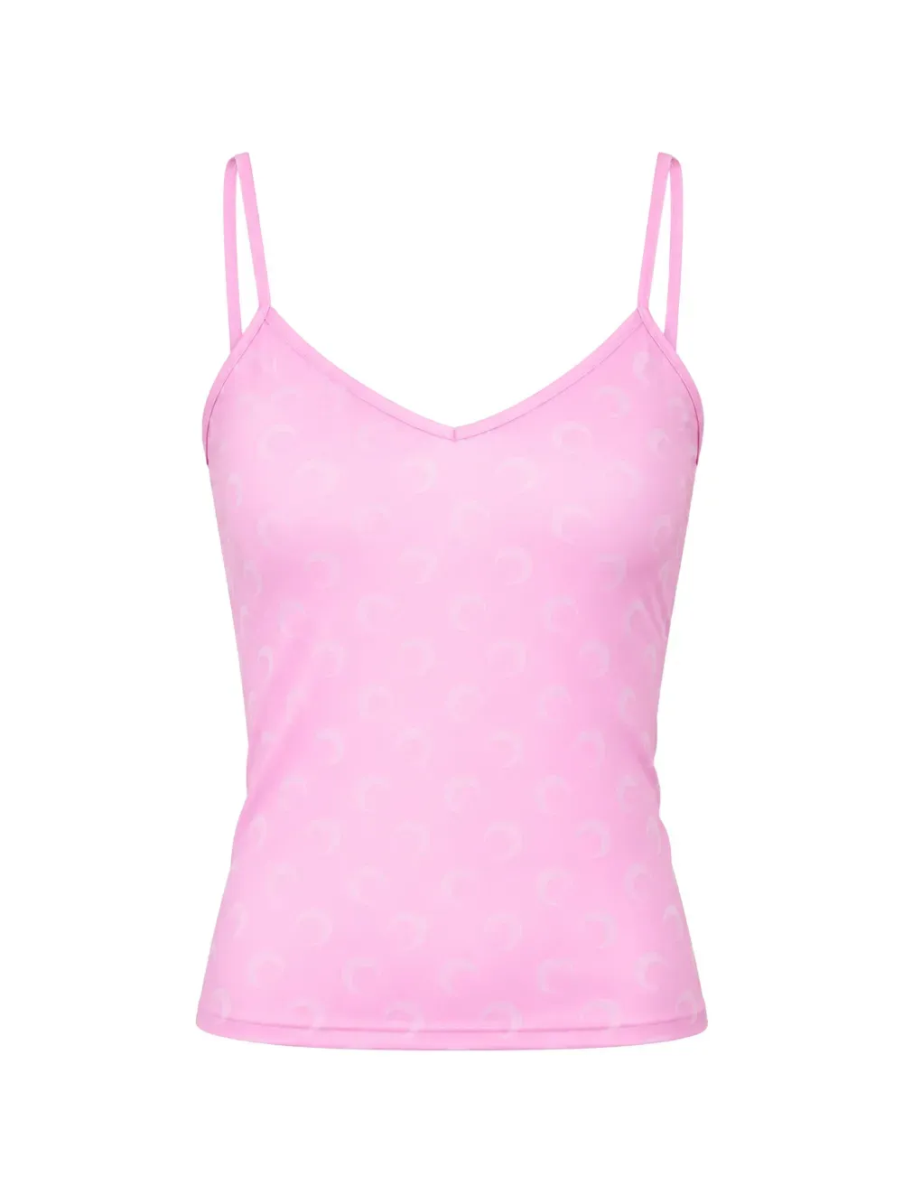 Marine Serre Moon-Detail Crop Top | L