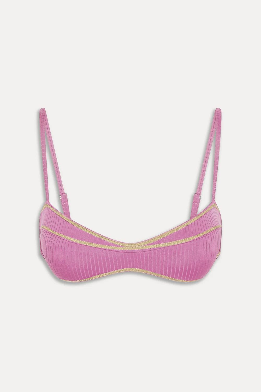 Frankies Bikinis Lane Skimpy Bandeau Bikini Top