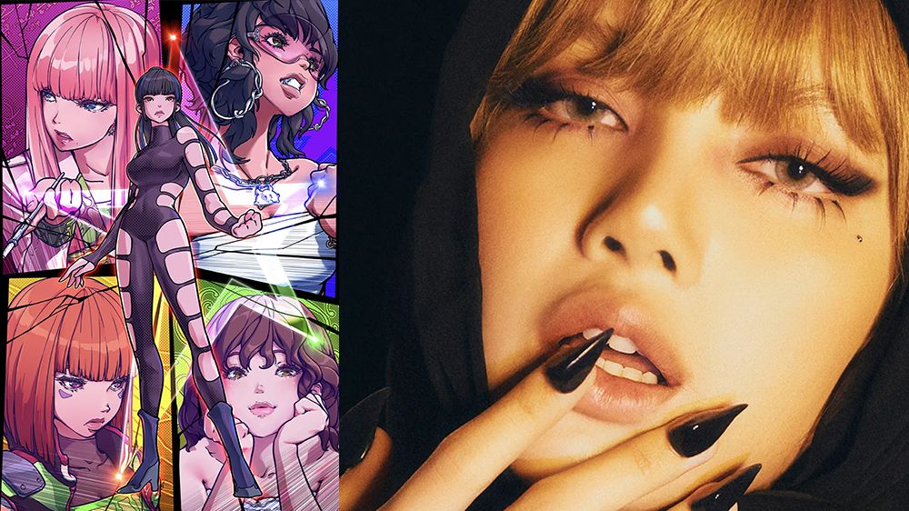 K-pop and comic art collide as Lisa from Blackpink launches a
