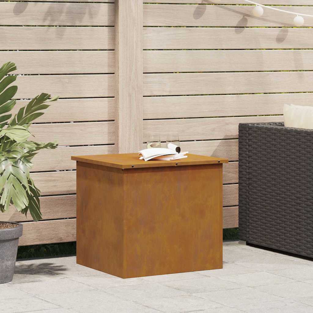 Williston Forge Outdoor Storage Box Steel Garden Solution Terrace Organizer Urban Style | Wayfair.co.uk