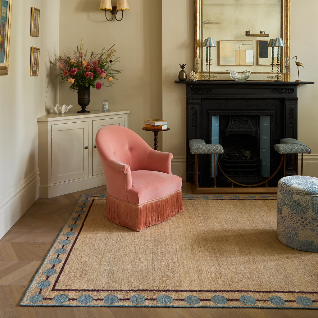 Pearl - Antique Blue &amp;amp; Walnut