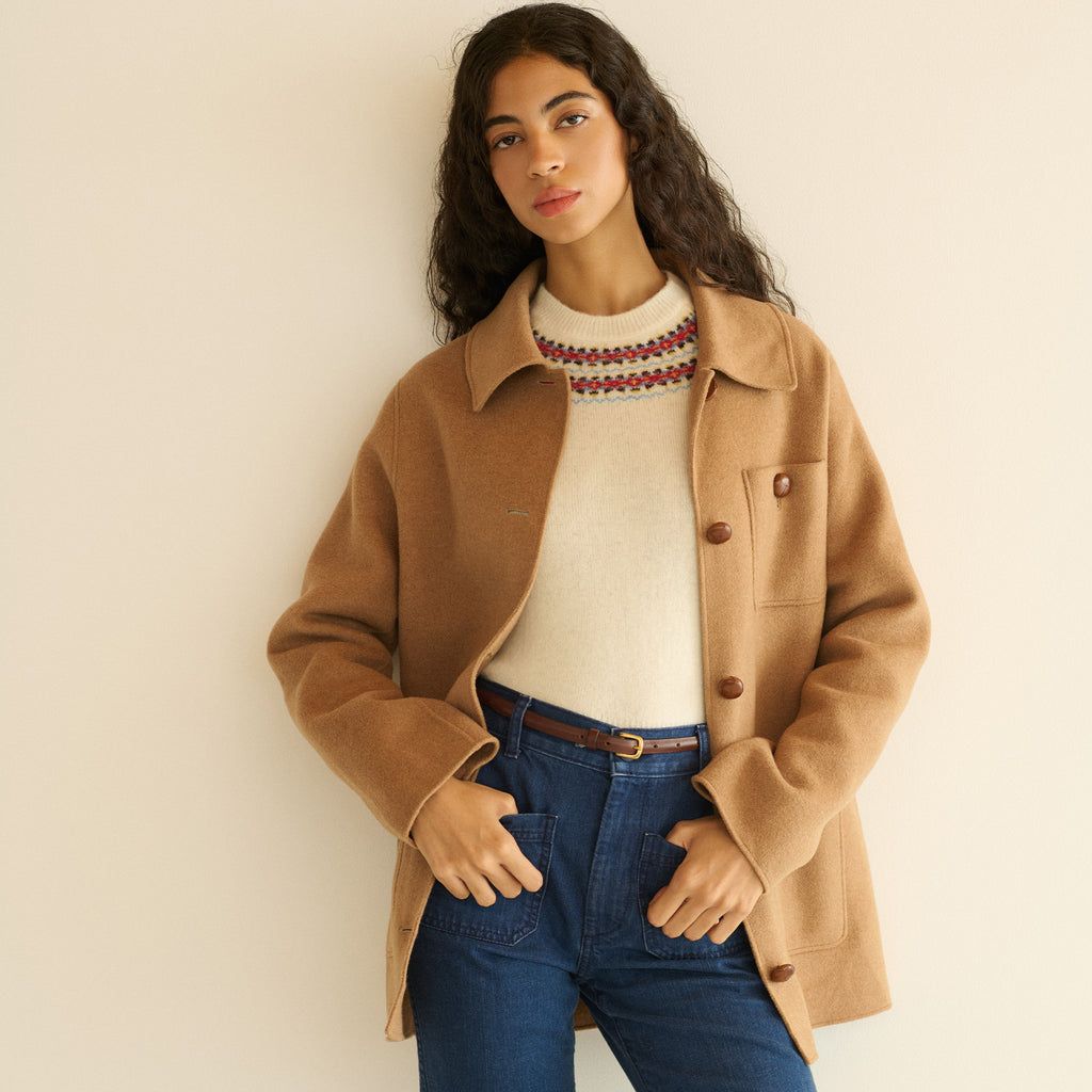 Germain Coat -- Light Khaki