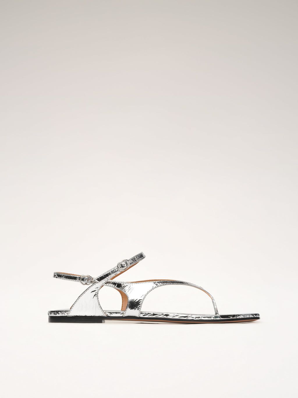 Nottibianche - Flat Sandals - Silver