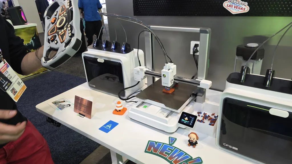 3D Printing for consumers at CES 2026 — Creality, Snapmaker