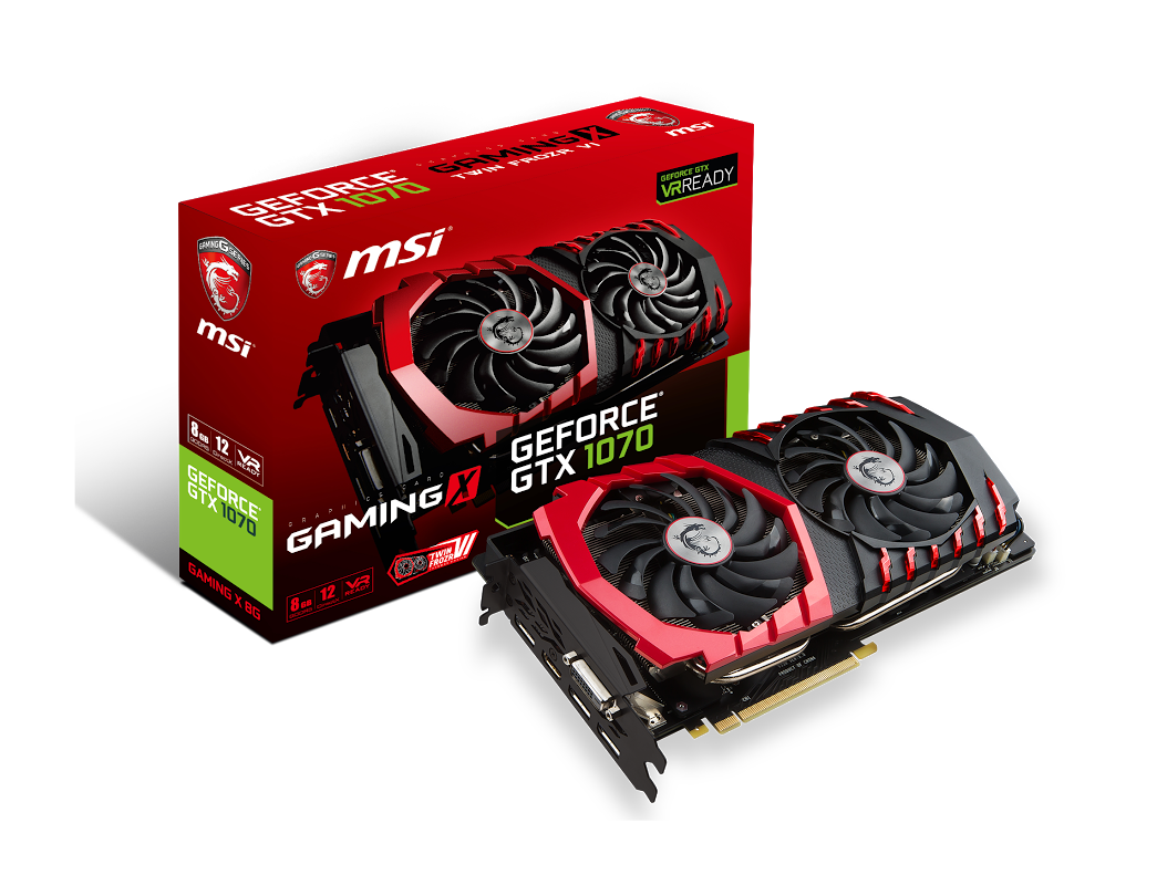 MSI Reveals Four GeForce GTX 1070 Model Lines | Tom's Hardware