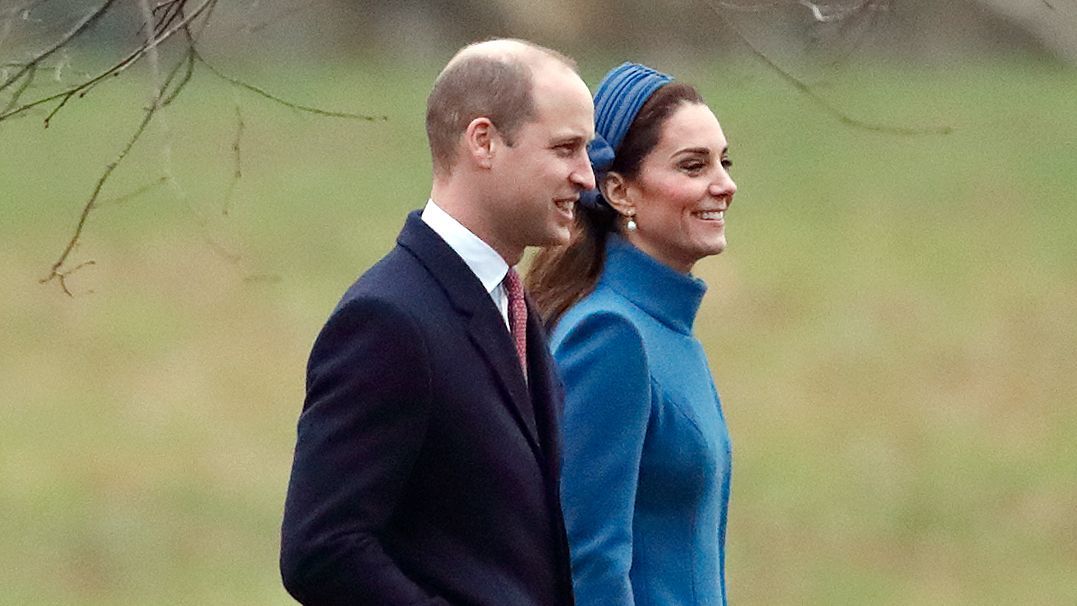 Kate Middleton Wore a Gorgeous Blue Catherine Walker Coat and Matching Headband to Church in Sandringham | Marie Claire