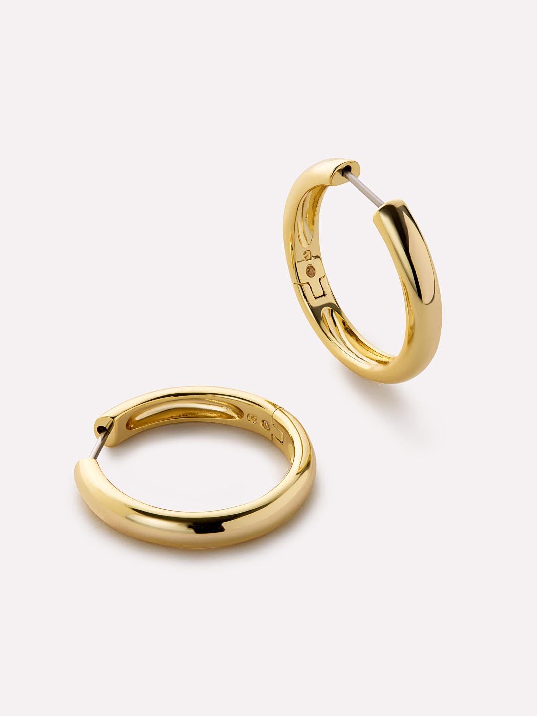 Gold Hoop Earrings - Giulia Large | Ana Luisa Jewelry
