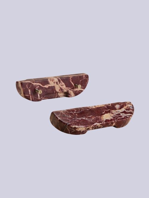 Natural Stone Handles Tinesla, Set of 2