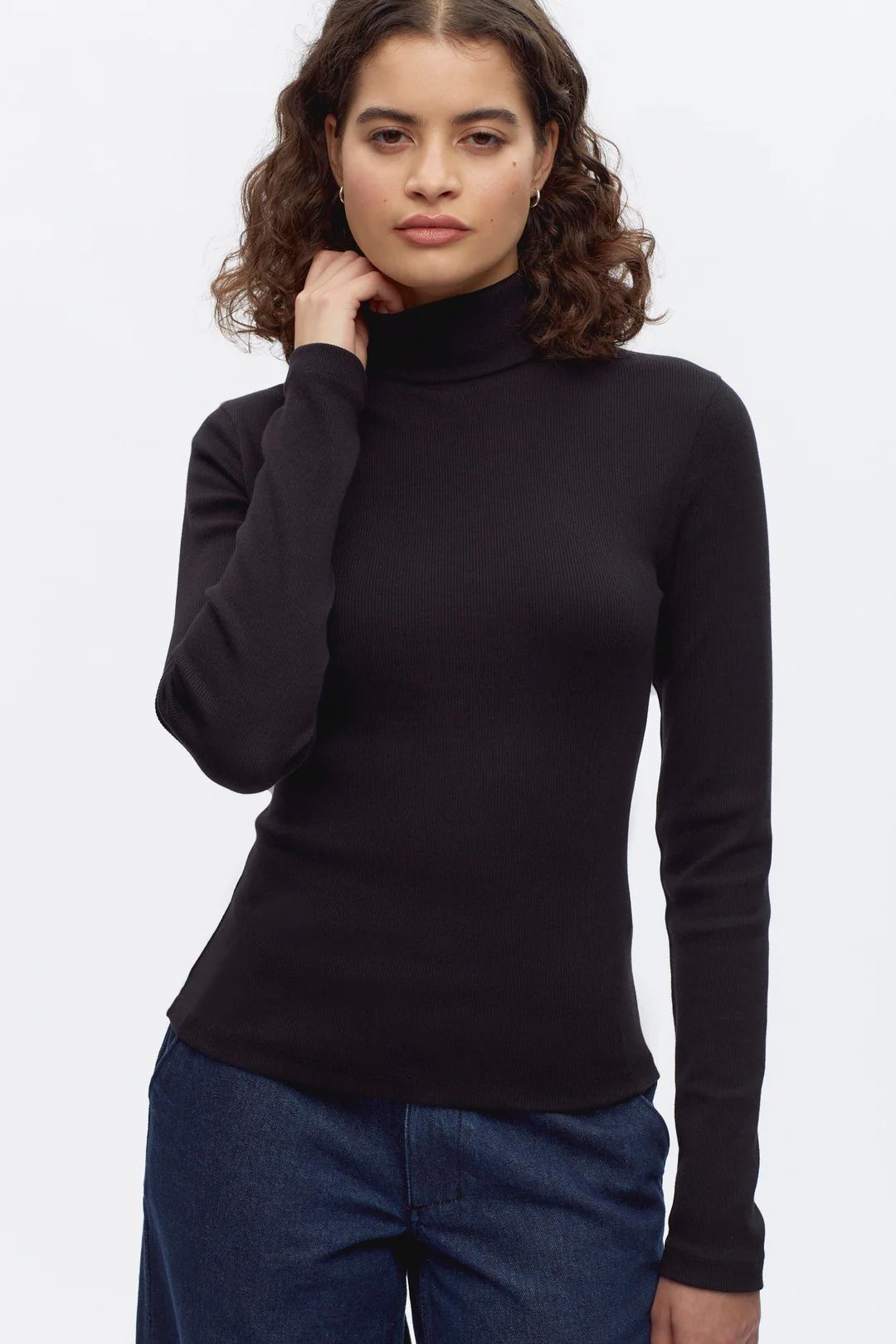 kotn black turtleneck