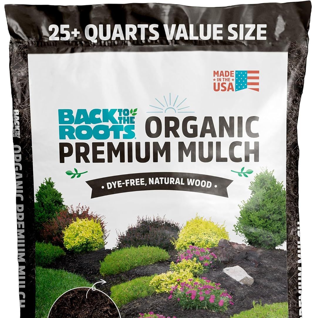 Back to the Roots 25.7qt (1 Cubic Ft) Organic Premium Mulch